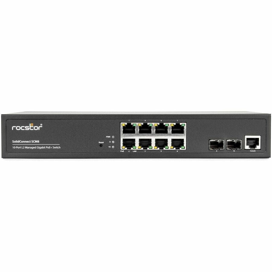 SOLIDCONNECT SCM8 8-PORT POE