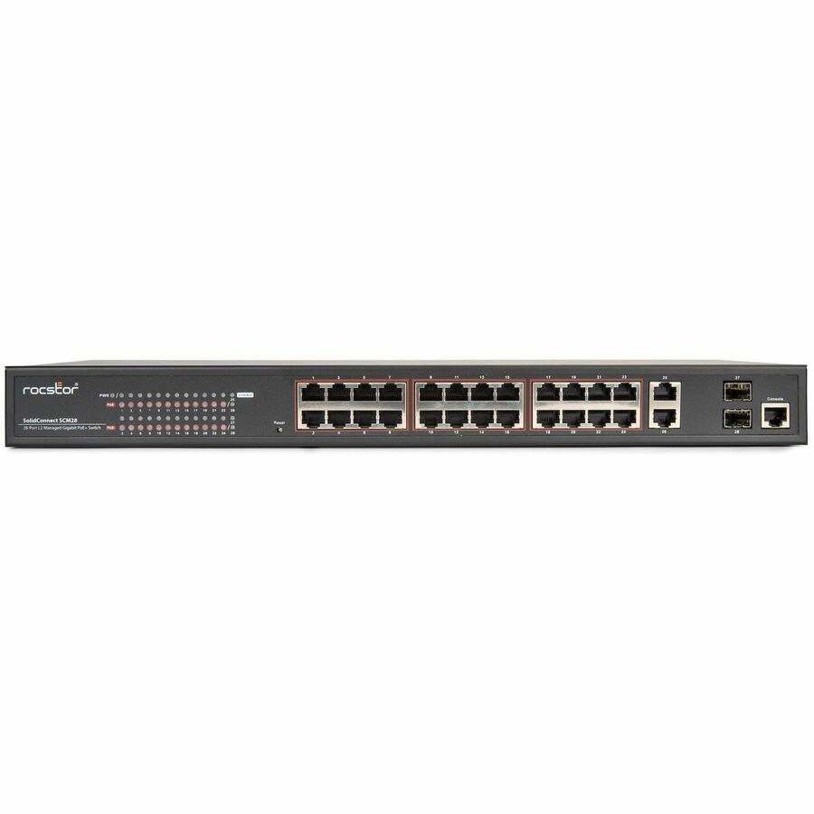 SOLIDCONNECT SCM28 24-PORT POE