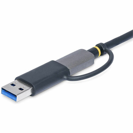 StarTech.com USB 3.0 Multi-Media Memory Card Reader, SD/microSD/CompactFlash, USB-C 5Gbps External Card Reader with Attached USB-A Adapter