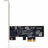 StarTech.com 1-Port 2.5G NBASE-T PCIe Network Card, Computer Network Interface Card, Intel&reg;I225-V; Single-Port Ethernet, Multi-Gigabit NIC