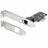 StarTech.com 1-Port 2.5G NBASE-T PCIe Network Card, Computer Network Interface Card, Intel&reg;I225-V; Single-Port Ethernet, Multi-Gigabit NIC