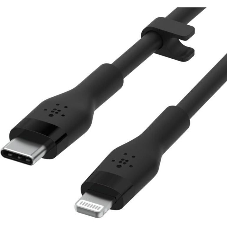 SILICONE USB-C TO LTG 1M BLK