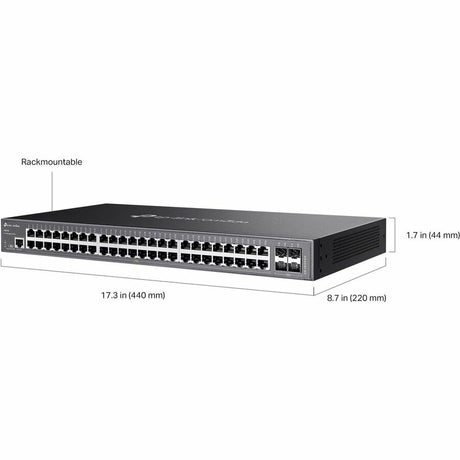 TP-Link Omada 48-Port Gigabit L2+ Managed Switch with 4 SFP Slots