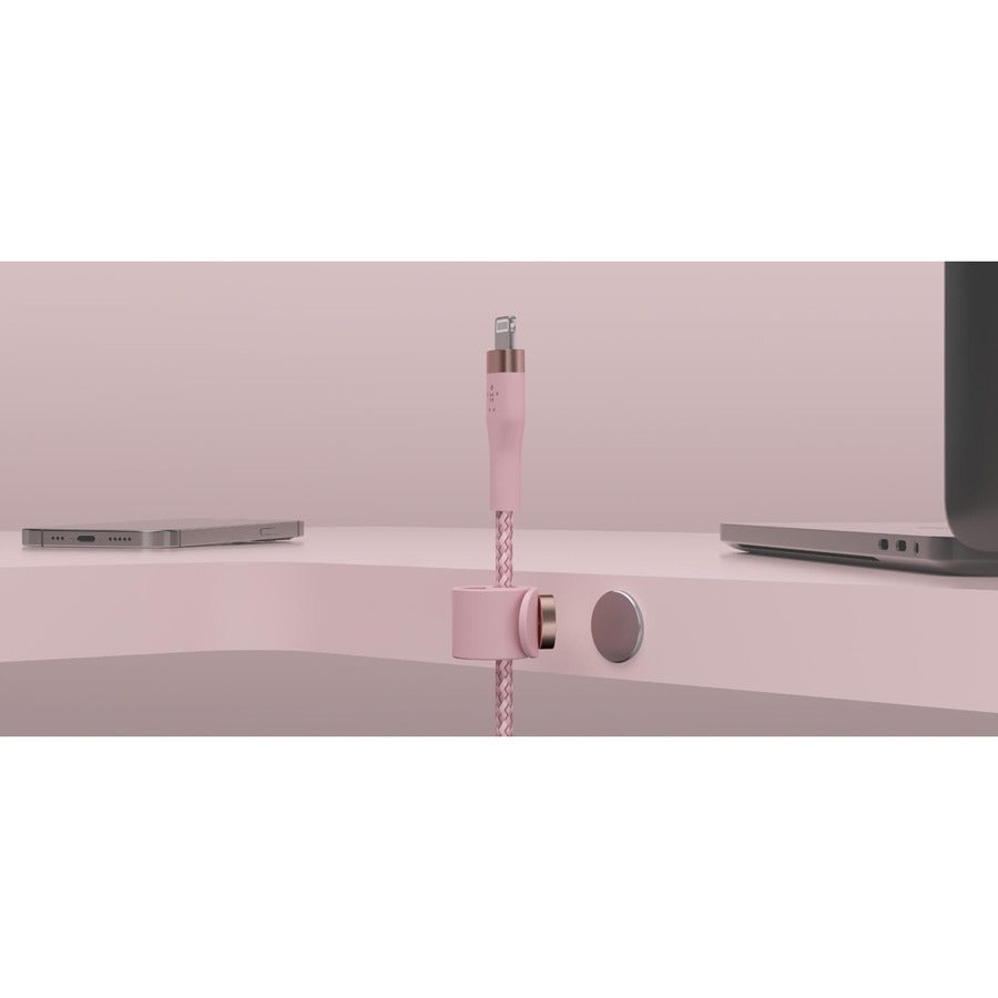 BRAIDED SILICONE USB-C TO LTG