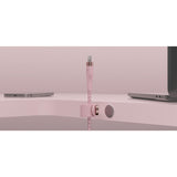 BRAIDED SILICONE USB-C TO LTG