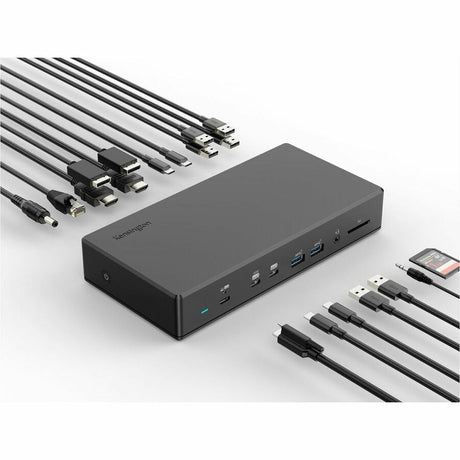 Kensington SD4880P USB-C 10Gbps Quad Video 17-in-1 Driverless Dock