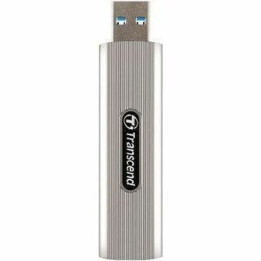 Transcend ESD320A 1 TB Portable Solid State Drive - External - Gray