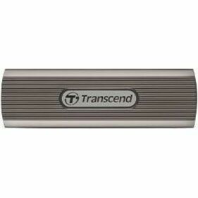 Transcend ESD330C 512 GB Portable Solid State Drive - External - Dark Grayish Brown