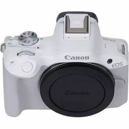Canon EOS R50 24.2 Megapixel Mirrorless Camera Body Only - White