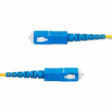 StarTech.com 30m (98.4ft) SC to SC (UPC) OS2 Single Mode Simplex Fiber Optic Cable, 9/125&micro;m, 40G/100G, LSZH Fiber Patch Cord