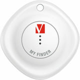 My Finder Bluetooth Tracker 3pk - Black,White,Purple