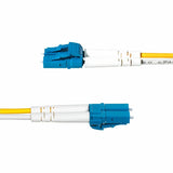 StarTech.com 25m (82ft) LC to LC (UPC) OS2 Single Mode Duplex Fiber Optic Cable, 9/125&micro;m, 10G, LSZH Fiber Patch Cord