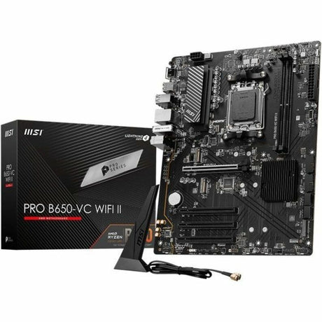 MSI B650-VC WIFI II Gaming Desktop Motherboard - AMD B650 Chipset - Socket AM5 - ATX