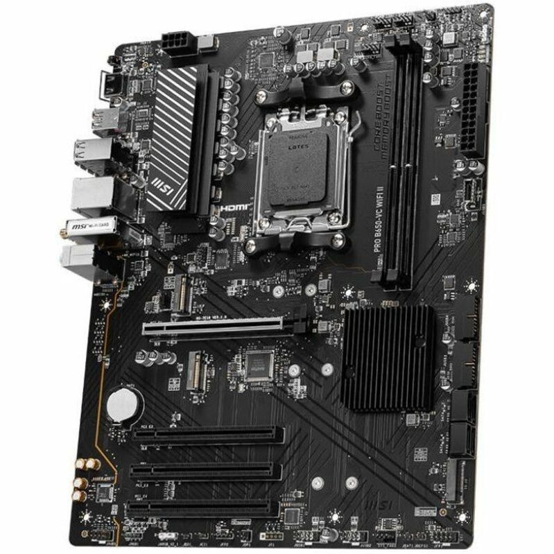 MSI B650-VC WIFI II Gaming Desktop Motherboard - AMD B650 Chipset - Socket AM5 - ATX