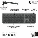 Logitech Signature Slim MK955 for Business Wireless Keyboard and Mouse Combo, Quiet Typing, Secure Receiver - Graphite