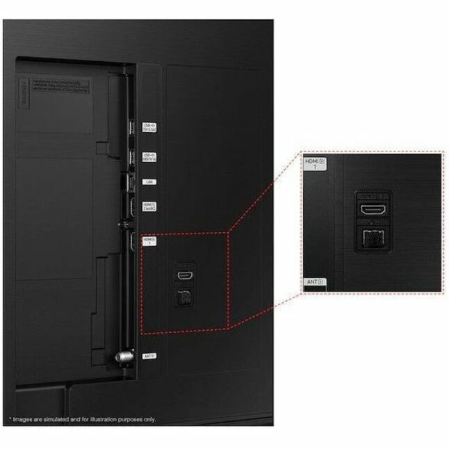 Samsung Q60D QN75Q60DAF 74.5" Smart LED-LCD TV - 4K UHDTV - High Dynamic Range (HDR) - Black