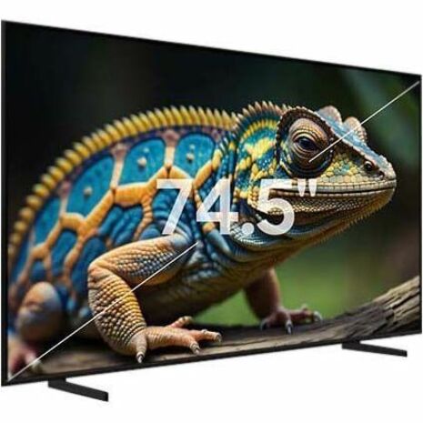 Samsung Q60D QN75Q60DAF 74.5" Smart LED-LCD TV - 4K UHDTV - High Dynamic Range (HDR) - Black