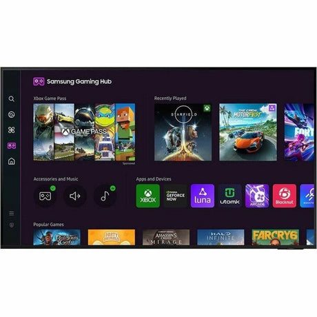 Samsung Q60D QN50Q60DAF 49.5" Smart LED-LCD TV - 4K UHDTV - High Dynamic Range (HDR) - Black