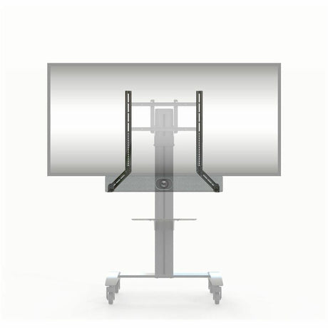 Peerless-AV&reg; Universal UC/VC Soundbar/Camera Mount for 55" to 98"+ Single Displays and 55" to 75" Dual Displays
