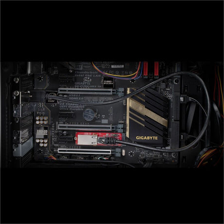 StarTech.com 1-Port 2.5GbE M.2 2280 Network Card, NBASE-T PCIe Ethernet Card, Intel I225-V, Multi-Gigabit Desktop NIC/LAN Card, TAA