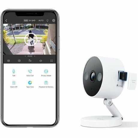 Tapo C120 4 Megapixel Indoor/Outdoor 2K Network Camera - Color