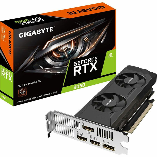 Gigabyte NVIDIA GeForce RTX 3050 Graphic Card - 6 GB GDDR6 - Low-profile