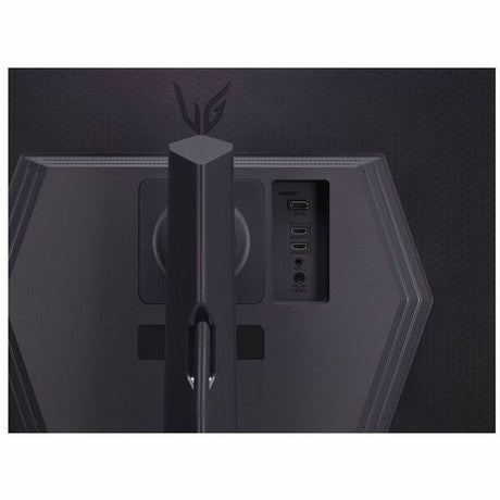 LG 27GR75QB-B 27" Class Gaming LCD Monitor - 16:9 - Matte Purple Gray, High Glossy Black, Matte Black