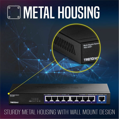 9 Port Multi Gig Switch