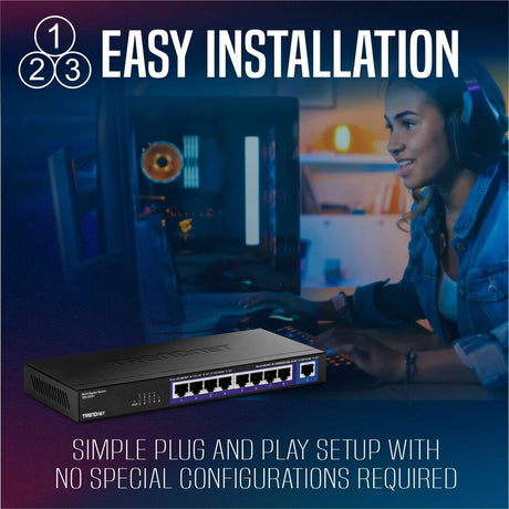 9 Port Multi Gig Switch