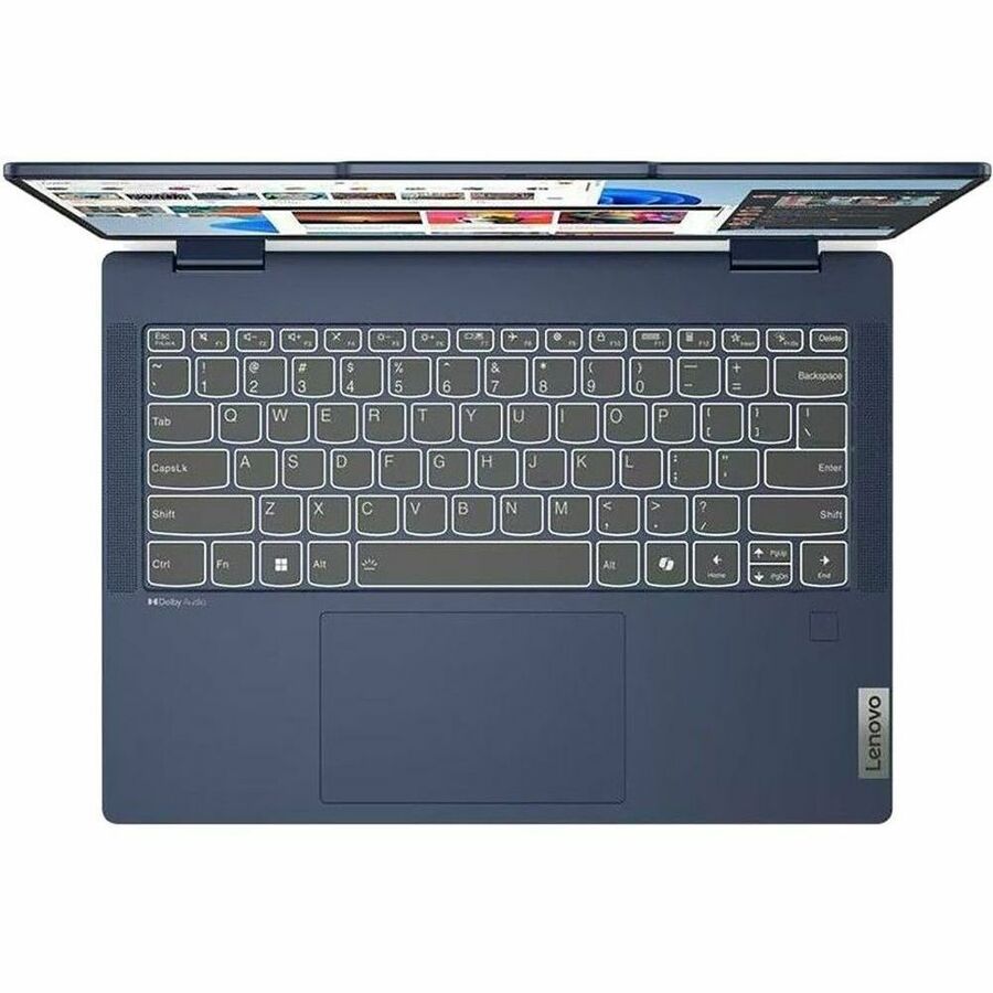 Lenovo IdeaPad 5 14AHP9 83DR000SUS 14" Touchscreen Convertible 2 in 1 Notebook - WUXGA - AMD Ryzen 5 8645HS - 16 GB - 1 TB SSD - English (US) Keyboard - Cosmic Blue