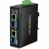 2-Port SFP PoE++ Media Convert