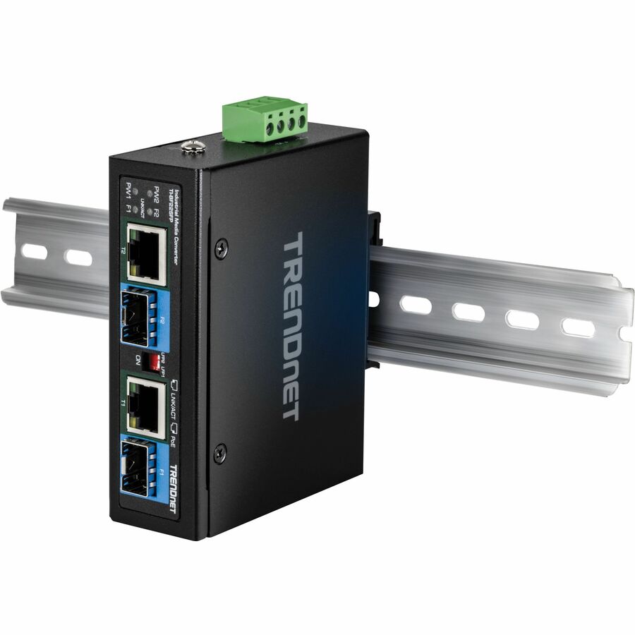 2-Port SFP PoE++ Media Convert