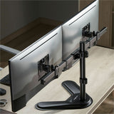 Rocstor ErgoReach Mounting Pole for Flat Panel Display - Black - Landscape/Portrait