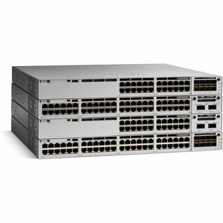 Cisco Catalyst 9300 48-Port 1G Copper With Fixed 4x10G/1G SFP+ Uplinks, Full PoE+, Meraki Advanced or Enterprise