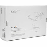 Rocstor Mounting Pole for Monitor, Display - Silver, Black