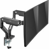 Rocstor ErgoReach Mounting Arm for Monitor - Black - Landscape/Portrait