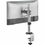 Rocstor ErgoReach Desk Mount for Monitor, Display - Aluminum Silver - Landscape/Portrait
