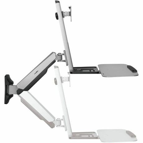 Rocstor Wall Mount for Monitor, Handheld Scanner, Display - Silver