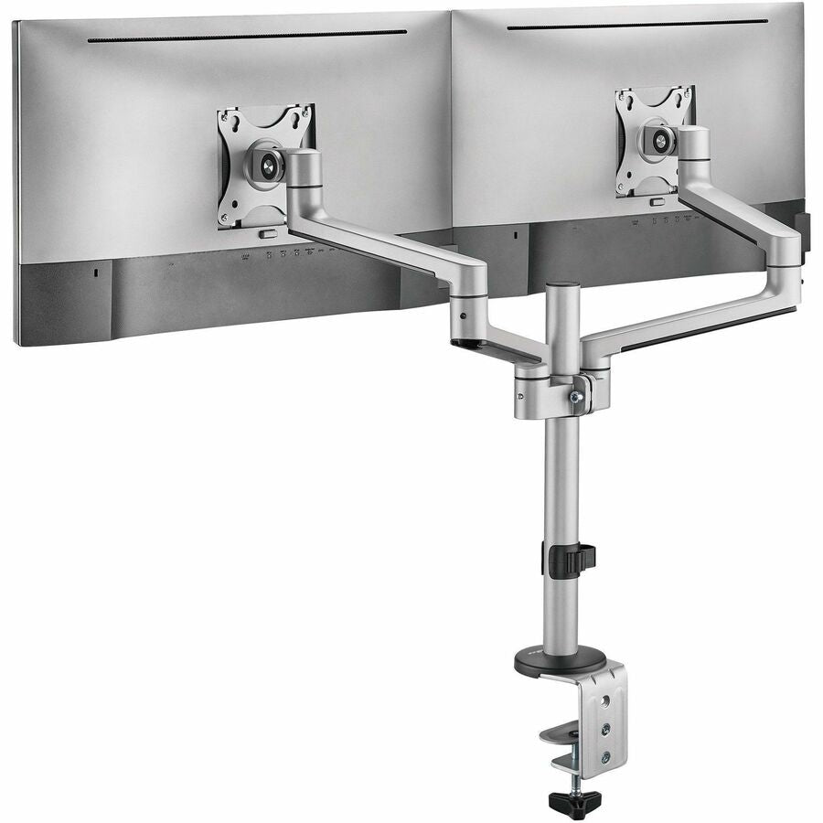 Rocstor Mounting Arm for LED Display, Monitor - Aluminum Silver - Landscape/Portrait