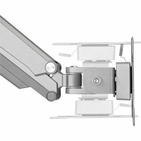 Rocstor ErgoReach Y10N020-S1 Mounting Arm for Flat Panel Display, Curved Screen Display, Monitor - Silver - Landscape/Portrait