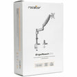 Rocstor ErgoReach Y10N021-S1 Mounting Arm for Monitor, Flat Panel Display - Silver - Landscape/Portrait