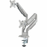 Rocstor ErgoReach Mounting Arm for Monitor - Silver - Landscape/Portrait