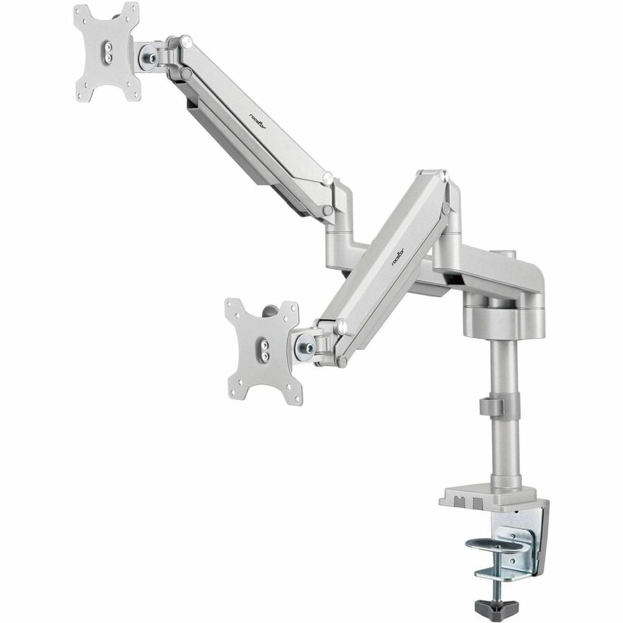 Rocstor ErgoReach Mounting Arm for LED Display, LCD Display, Monitor - Silver - Landscape/Portrait