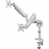 Rocstor ErgoReach Mounting Arm for LED Display, LCD Display, Monitor - Silver - Landscape/Portrait