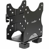 Rocstor Premium Y10N024-B1 Mounting Bracket for Mac mini, Thin Client, Mini PC, Docking Station, Monitor, USB Hub, CPU, Switch - Black
