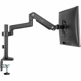Rocstor ErgoReach Y10N011-B1 Mounting Arm for Monitor, Flat Panel Display - Black - Landscape/Portrait