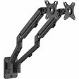 Rocstor ErgoReach Mounting Arm for Monitor, Display - Black - Landscape/Portrait