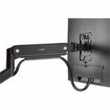 Rocstor ErgoReach Mounting Arm for LED Display, LCD Display, Monitor - Matt Black - Landscape/Portrait