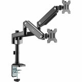Rocstor ErgoReach Mounting Arm for LED Display, LCD Display, Monitor - Matt Black - Landscape/Portrait