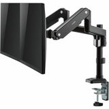 Rocstor ErgoReach Mounting Arm for LED Display, LCD Display, Monitor - Matt Black - Landscape/Portrait